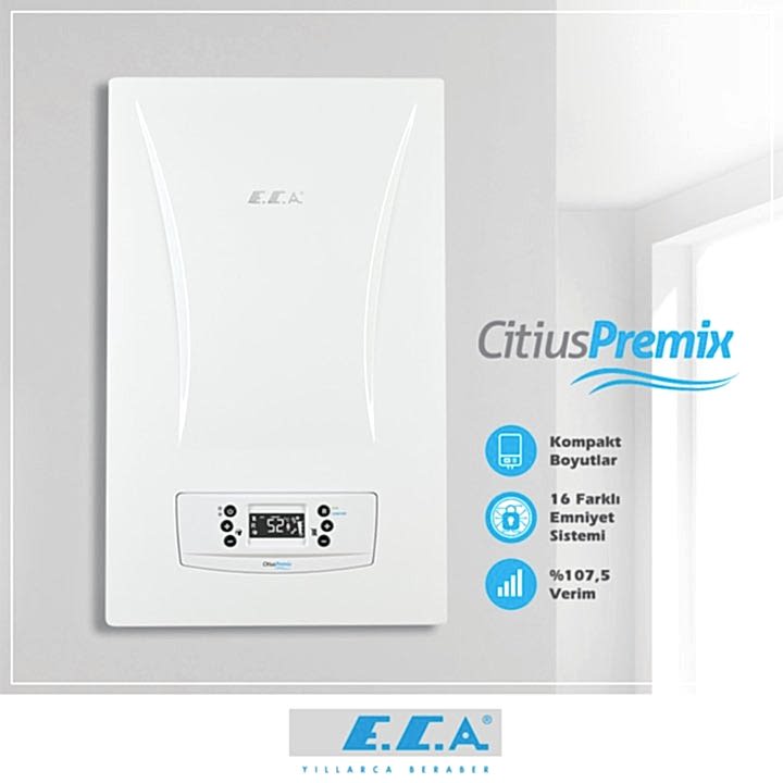 ECA CİTİUS Premix 24 KW Yoğuşmalı Kombi